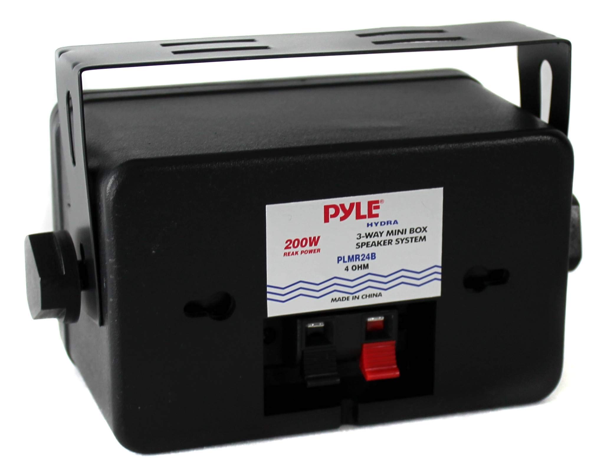(未使用･未開封品)　Pyle 3.5インチ3-Way防水型ボックススピーカー(ブラック/ペア)(※アンプは内蔵されていません) p1m72rm Amazon.co.jp: Pyle 3.5インチ3-Way防水型ボックススピーカー